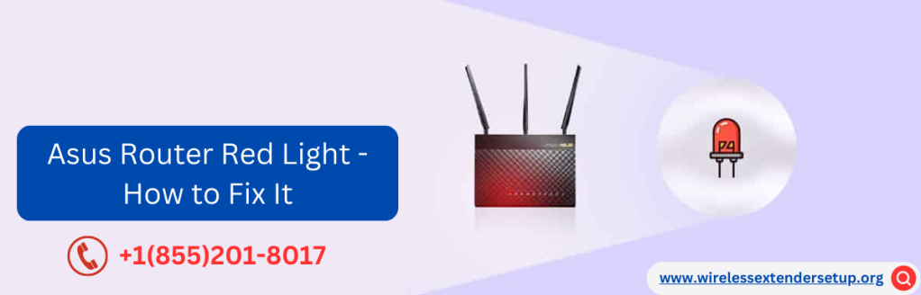 Asus router red light